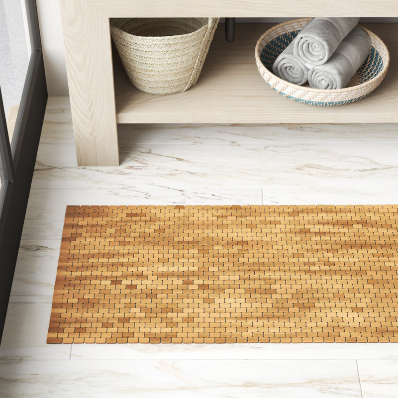 Loon Peak® Emera Natural Fiber Bath Rug & Reviews Wayfair